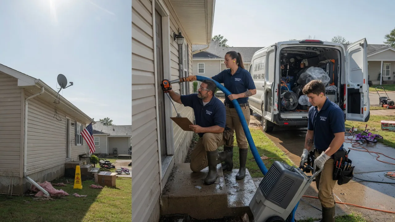 Ceiling Water Damage Restoration in Montville, CT near me